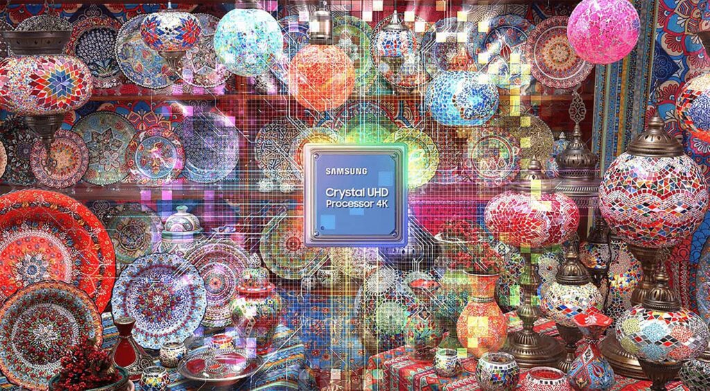 Processador Samsung Crystal 4K