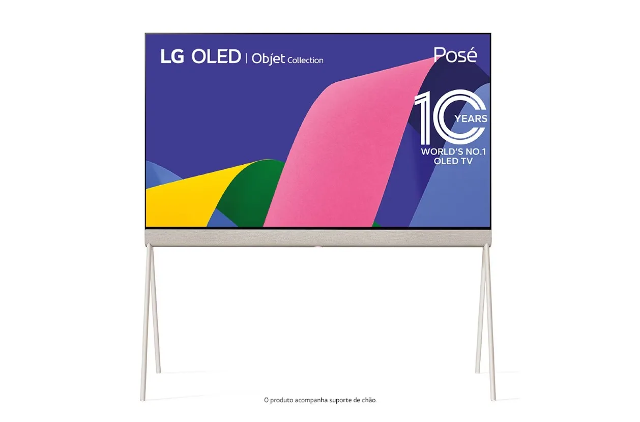 Smart TV LG OLED evo Objet Collection Posé 55LX1QPSA