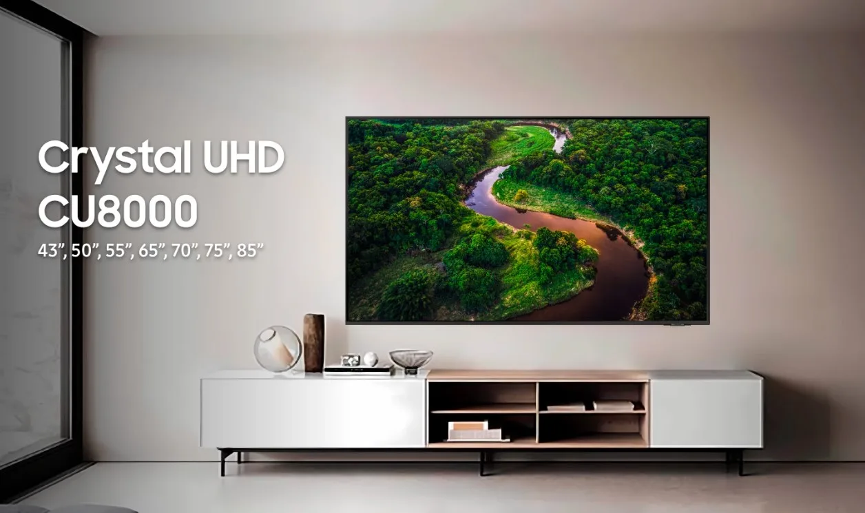 Smart TV Samsung 2023 Crystal UHD CU8000GXZD