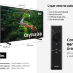 Smart TV 2023 Samsung Crystal UHD CU8000