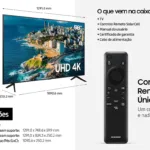 Smart TV 2023 Samsung Crystal UHD CU7700