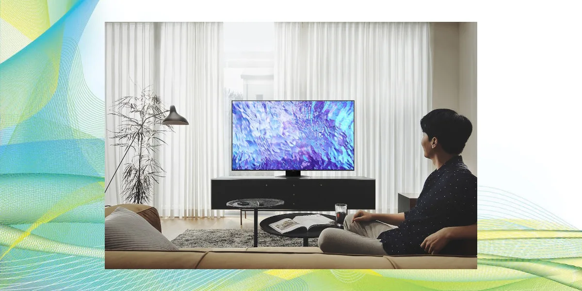 Smart TV Samsung QLED QN55Q80CAGXZD 2023