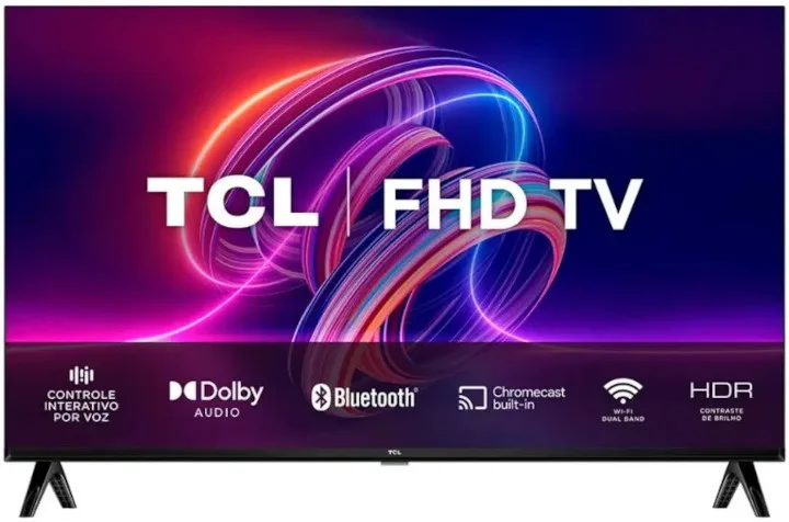 TOP 10 - As melhores Smart TVs de 43" para comprar! Lista 2024 - TCL S5400A 43S5400A