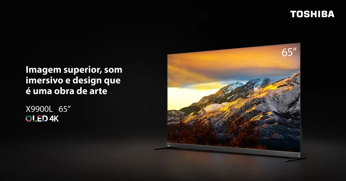 Smart TV TOSHIBA OLED 65X9900LS (TB018M) 2023