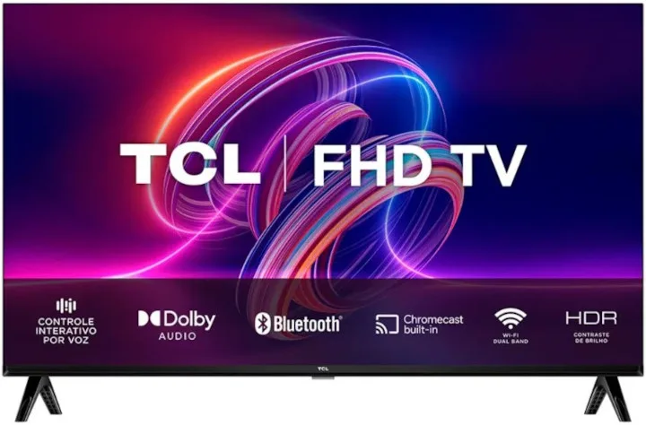 TOP 5 - As melhores Smart TVs de 32" para comprar! Lista 2024 - TCL S5400A 32S5400AF | Smart TV LED 32″ FHD VA