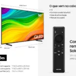 Smart TV Samsung QLED QN50Q60DAGXZD 2024