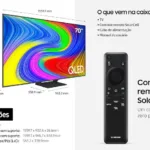 Smart TV Samsung QLED QN70Q65DAGXZD 2024