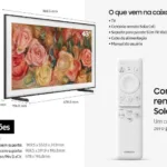 Smart TV Samsung Lifestyle The Frame QN43LS03DAGXZD 2024