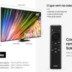 Smart TV Samsung AI TV QN65QN85DBGXZD 2024