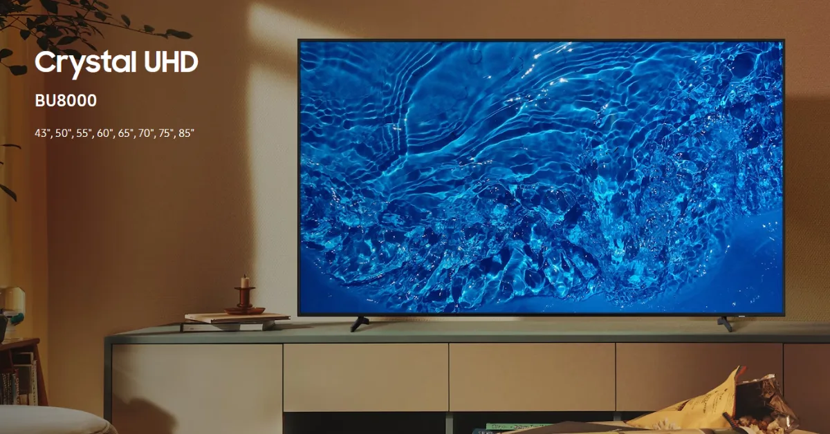 Smart TV Samsung Crystal UHD BU8000GXZD - Ficheiro Técnico