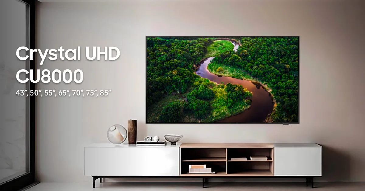 Samsung Crystal UHD UN65CU8000GXZD