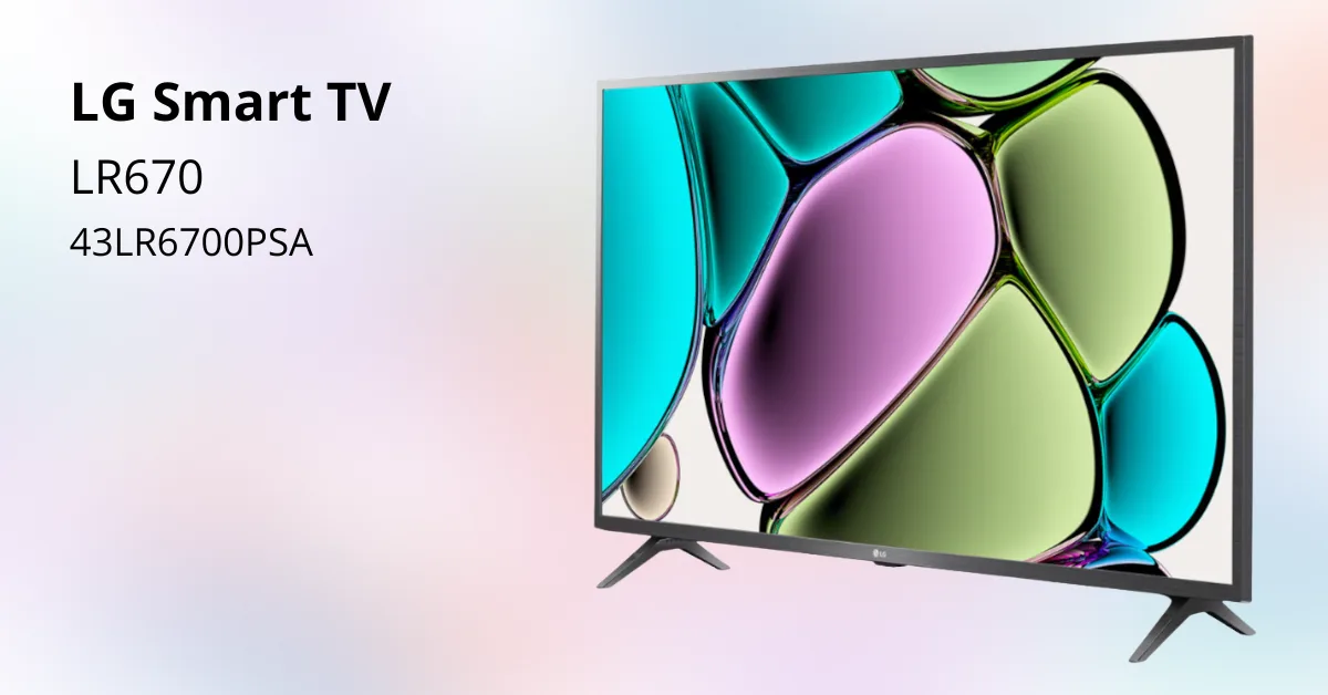 LG Smart TV 43LR6700PSA