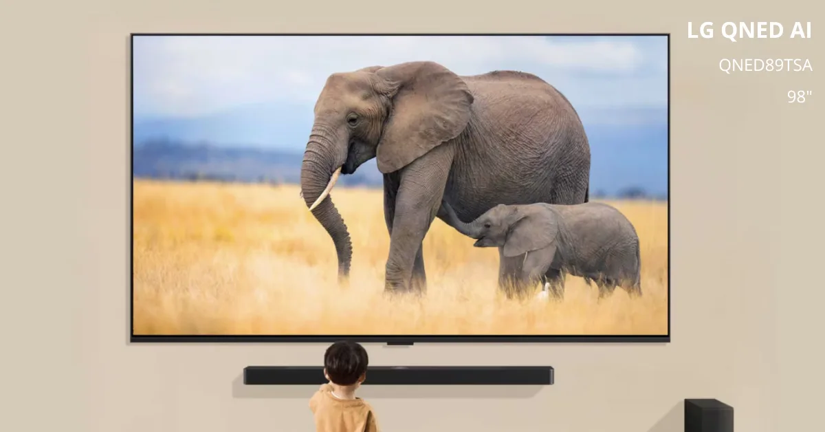 Smart TV LG QNED AI 98QNED89TSA - Ficheiro Técnico