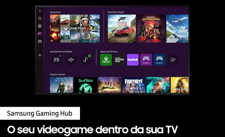 Smart TV Samsung Crystal UHD 2023 CU7700GXZD - Ficheiro Técnico