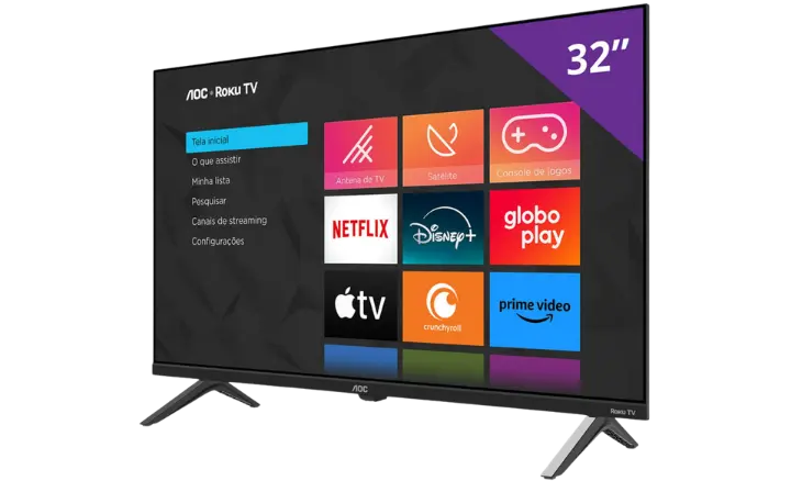 Smart TV AOC Roku TV 5045 32S5045/78G - Ficheiro Técnico