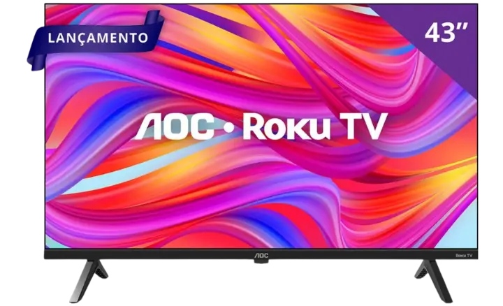 Smart TV AOC Roku TV 5045 43S5045/78G 2024 - Ficheiro Técnico