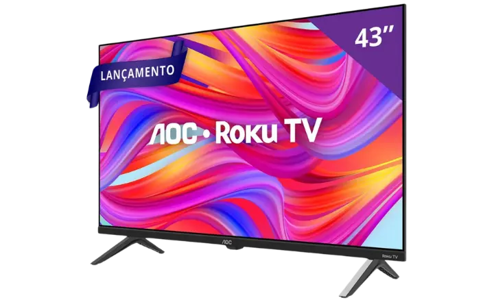 Smart TV AOC Roku TV 5045 43S5045/78G 2024 - Ficheiro Técnico
