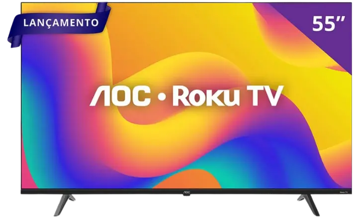 Smart TV AOC Roku TV 7045 55U7045/78G 2025 - Ficheiro Técnico