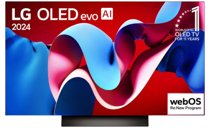 Smart TV LG OLED evo AI OLED77C4PSA 2024 - Ficheiro Técnico