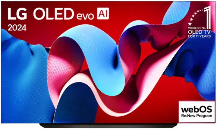 Smart TV LG OLED evo AI OLED83C4PSA 2024 - Ficheiro Técnico
