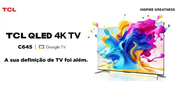 Smart TV TCL QLED C645 2023 - Ficheiro Técnico