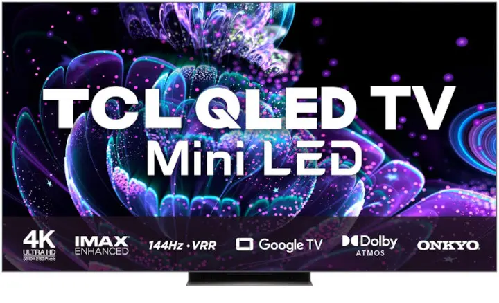 Smart TV TCL QLED MiniLED C835 2022 - Ficheiro Técnico