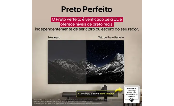 Smart TV LG OLED evo AI C5 2025 - Ficheiro Técnico