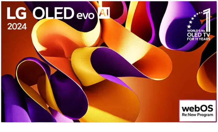 Smart TV LG OLED evo AI G4PSA - Ficheiro Técnico