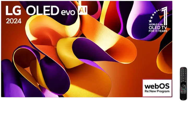 Smart TV LG OLED evo AI G4PSA - Ficheiro Técnico