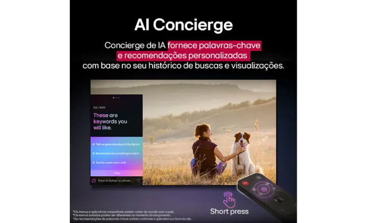 Smart TV LG QNED AI QNED80ASA 2025 - Ficheiro Técnico