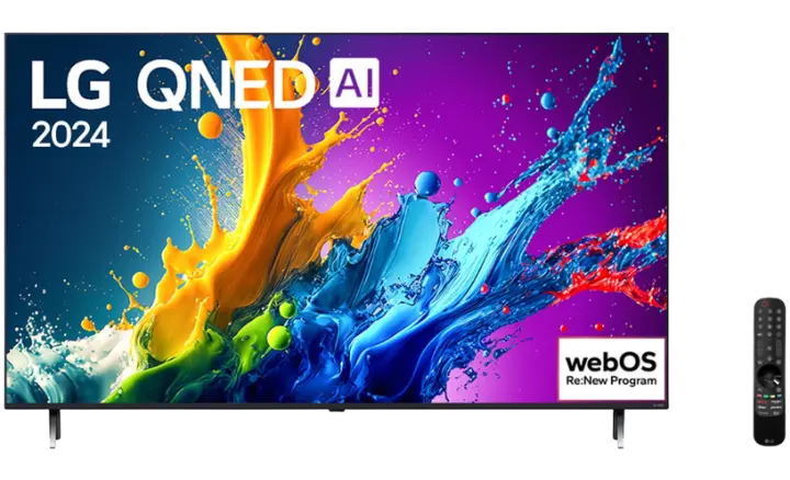 Smart TV LG QNED AI QNED80TSA - Ficheiro Técnico