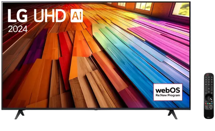 Smart TV LG UHD AI ThinQ UT8050PSA 2024 - Ficheiro Técnico