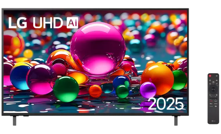 Smart TV LG UHD AI ThinQ UA8550PSA 2025 - Ficheiro Técnico