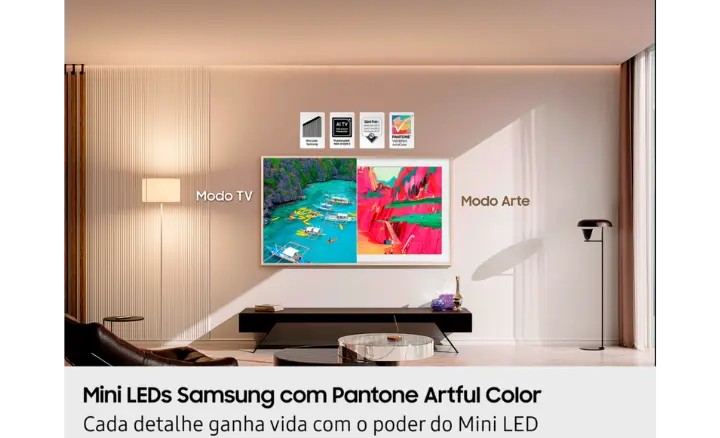 Smart TV Samsung Vision AI The Frame Pro LS03F 2025 - Ficheiro Técnico