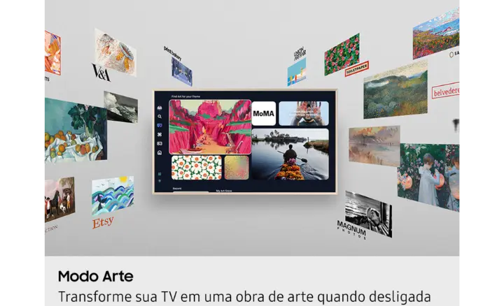 Smart TV Samsung Vision AI The Frame Pro LS03F 2025 - Ficheiro Técnico
