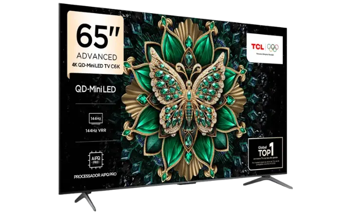 Smart TV TCL 65C6K 2025 - Ficheiro Técnico