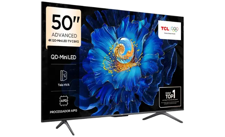 Smart TV TCL C6KS 2025 - Ficheiro Técnico