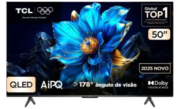 Smart TV TCL 50P7K 2025 - Ficheiro Técnico