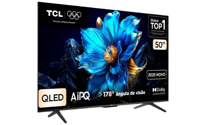 Smart TV TCL 50P7K 2025 - Ficheiro Técnico