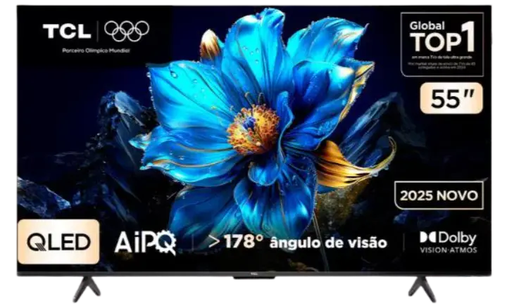 Smart TV TCL 55P7K 2025 - Ficheiro Técnico