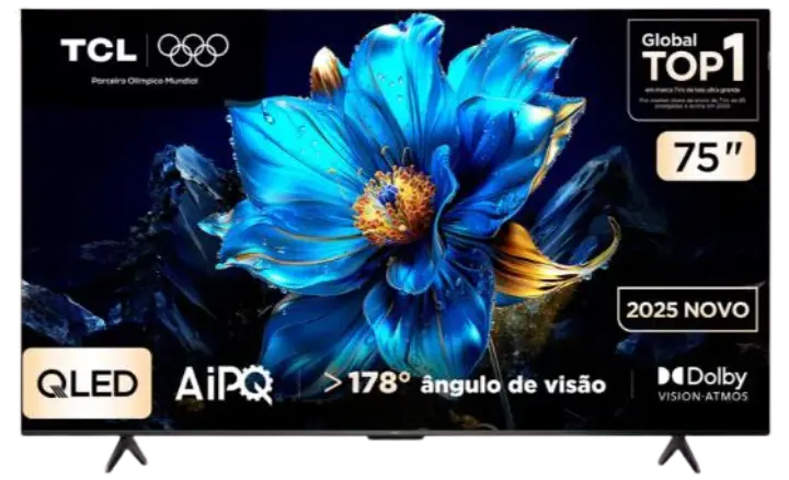 Smart TV TCL 75P7K 2025 - Ficheiro Técnico