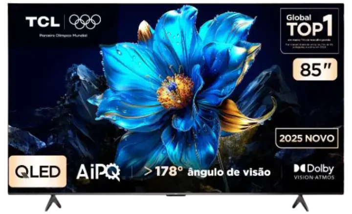Smart TV TCL 85P7K 2025 - Ficheiro Técnico