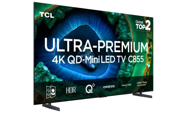 Smart TV TCL C855 2024 - Ficheiro Técnico