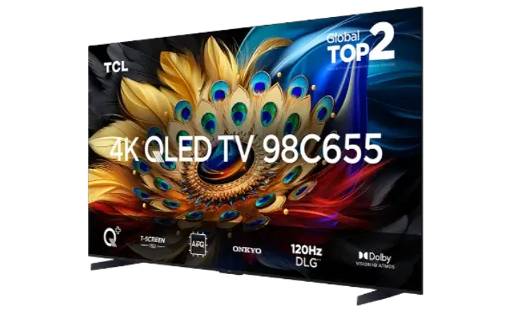 Smart TV TCL 98C655 2024 - Ficheiro Técnico