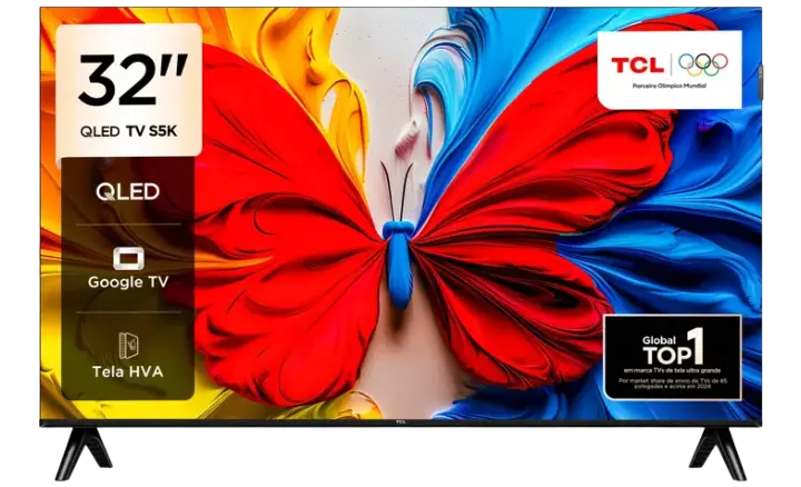 Smart TV TCL 32S5K 2025 - Ficheiro Técnico