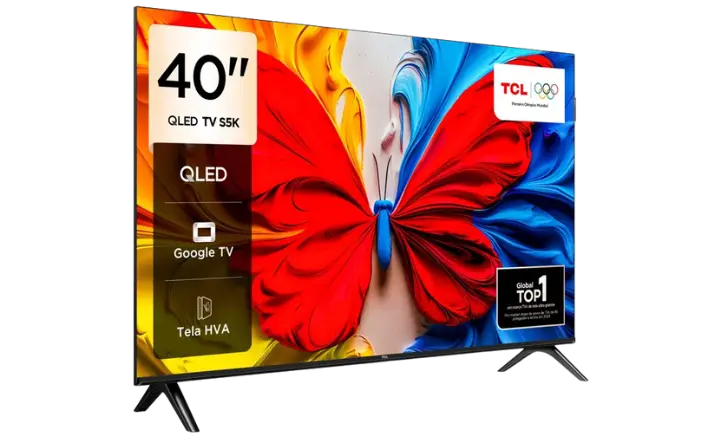 Smart TV TCL 40S5K 2025 - Ficheiro Técnico
