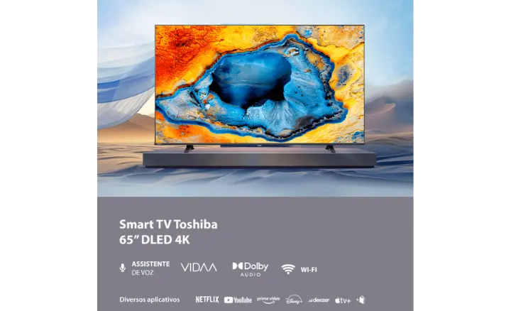 Smart TV TOSHIBA C350N 65C350NS 2025 - Ficheiro Técnico
