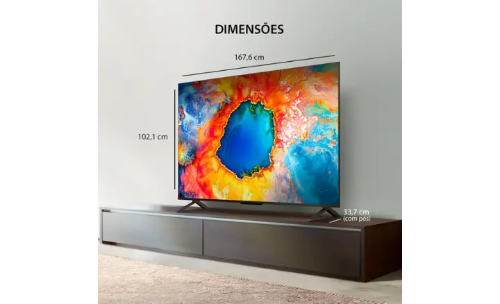 Smart TV TOSHIBA C350N 75C350NS 2025 - Ficheiro Técnico