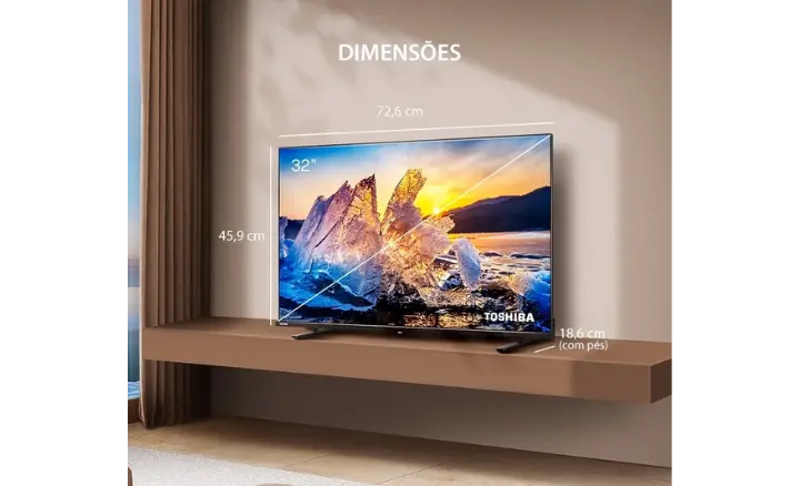 Smart TV TOSHIBA V35M 32V35MS 2024 - Ficheiro Técnico