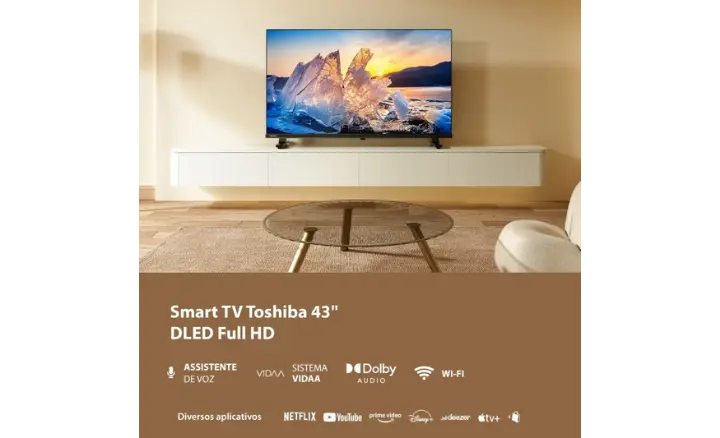 Smart TV TOSHIBA V35M 43V35MS 2024 - Ficheiro Técnico